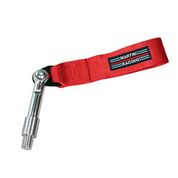 Thumbnail for Red strap with Martini Racing logo attached to a CMS Performance fitting on a white background