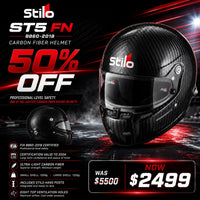 Thumbnail for Stilo ST5 FN ZERO 8860-2018 Carbon Fiber Helmet