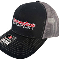 Thumbnail for Discovery Parts trucker hat black with grey mesh