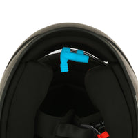 Thumbnail for Front view of Hydro Pro mic sleeve and hydration tube mounted in helmet