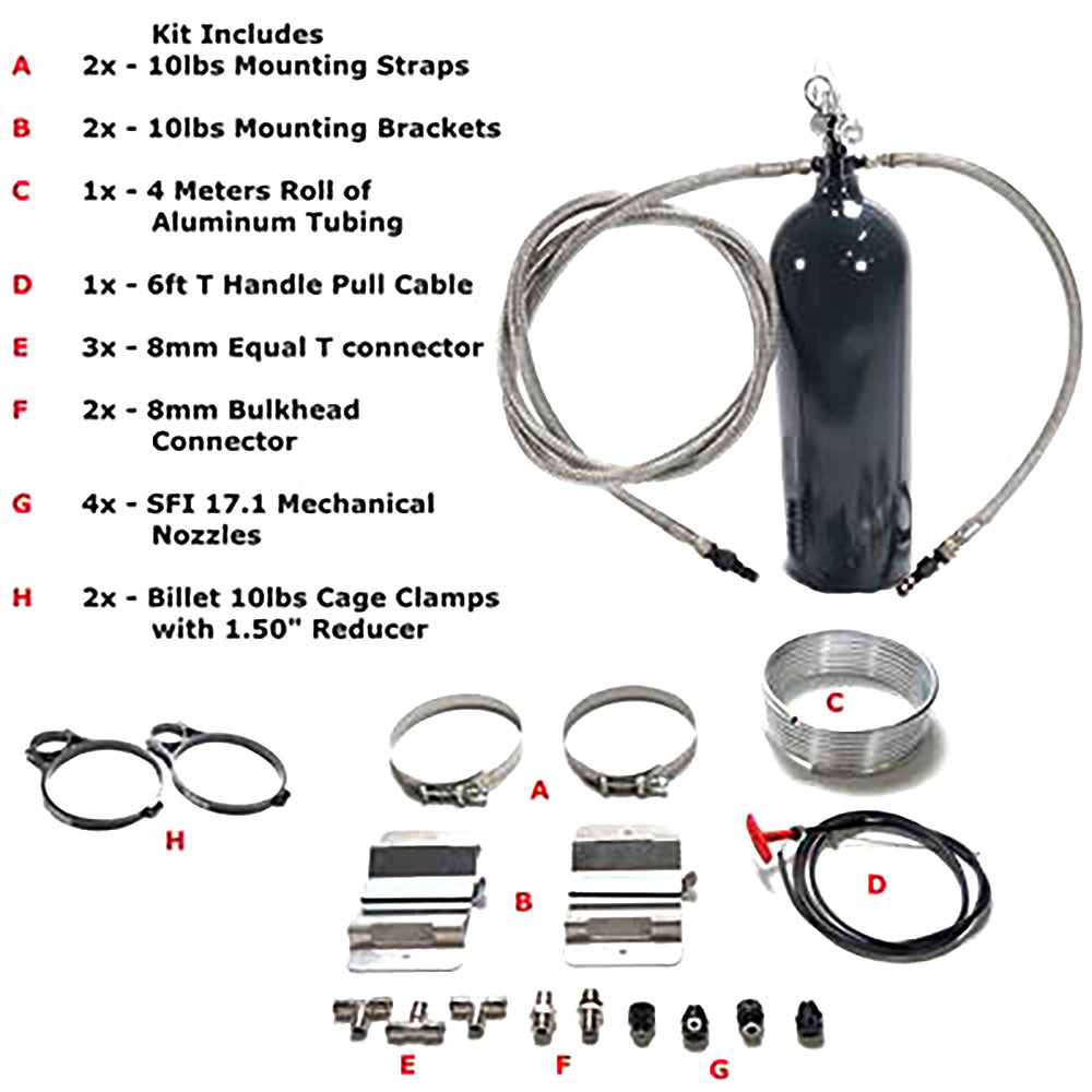 Lifeline Zero 360 SFI 10-lbs Zero FK Mech + Dual-Auto Activation System