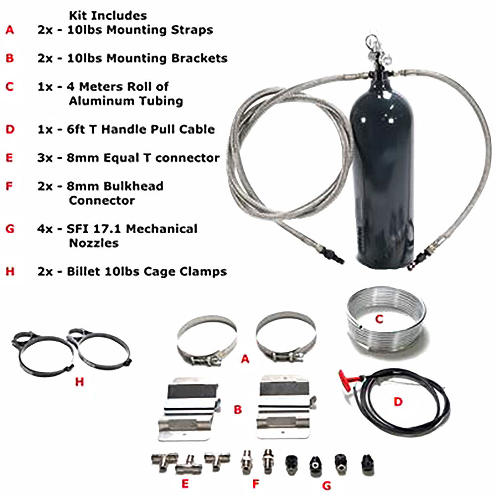 Lifeline Zero 360 SFI 10-lbs Zero FK Mech + Dual-Auto Activation System