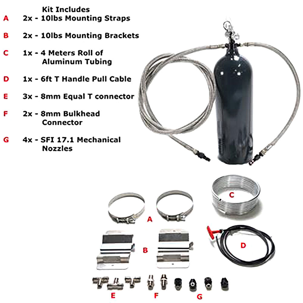 Lifeline Zero 360 SFI 10-lbs Zero FK Mech + Dual-Auto Activation System