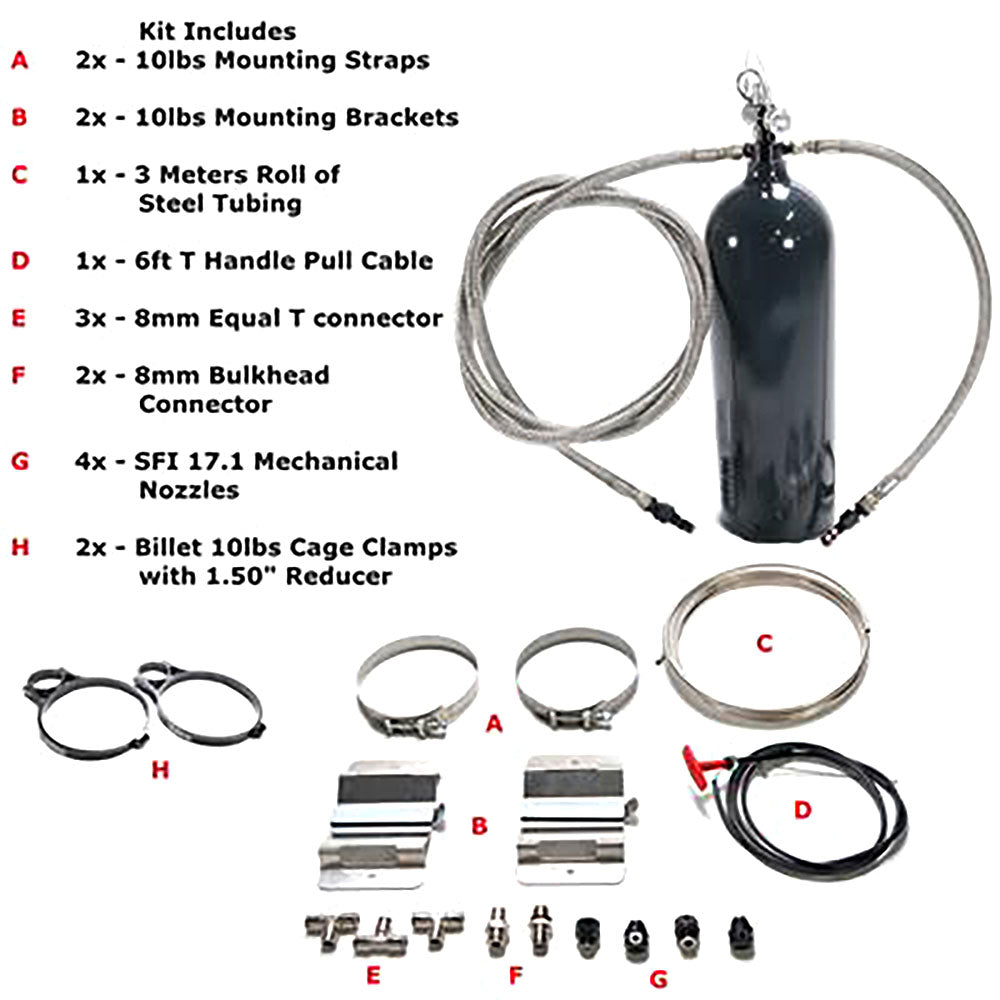 Lifeline Zero 360 SFI 10-lbs Zero FK Mech + Dual-Auto Activation System