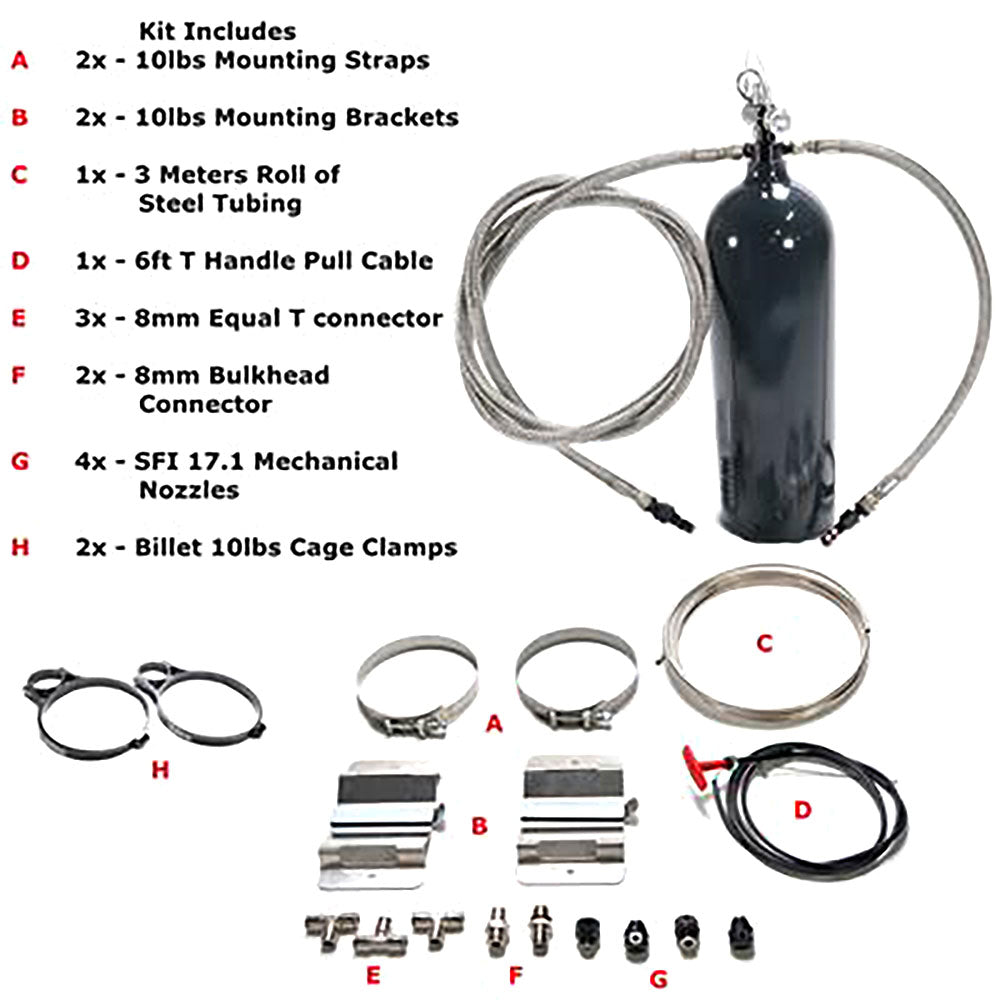 Lifeline Zero 360 SFI 10-lbs Zero FK Mech + Dual-Auto Activation System