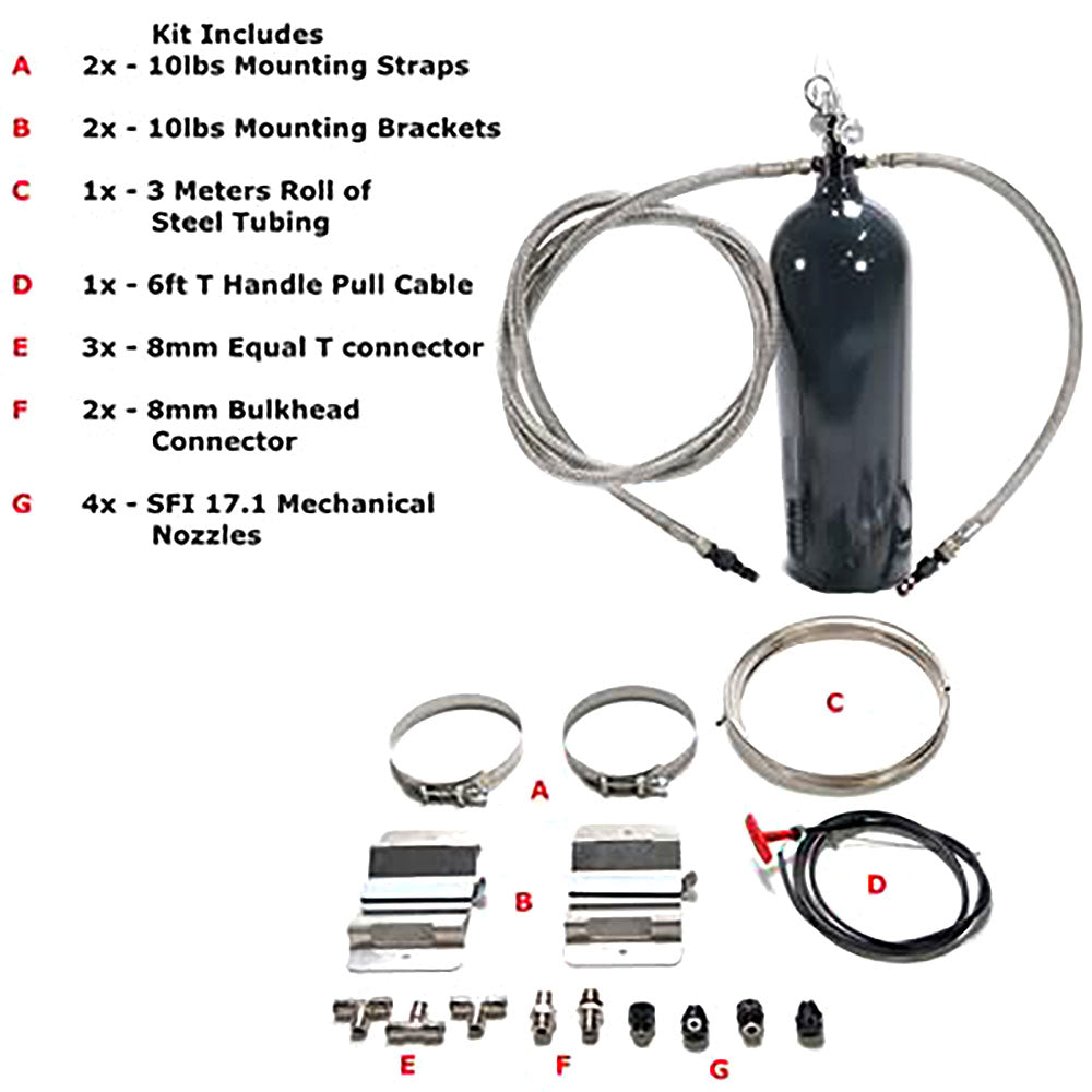 Lifeline Zero 360 SFI 10-lbs Zero FK Mech + Dual-Auto Activation System