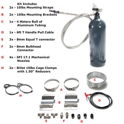 Lifeline Zero 360 SFI 10-lbs Zero FK Mech + Single-Auto Activation System