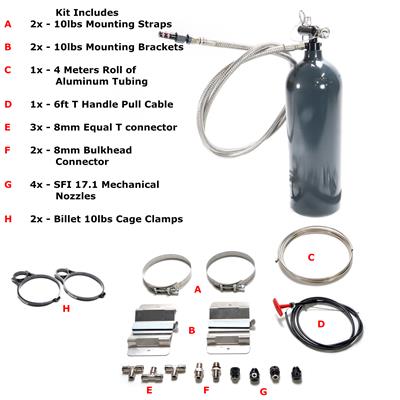 Lifeline Zero 360 SFI 10-lbs Zero FK Mech + Single-Auto Activation System