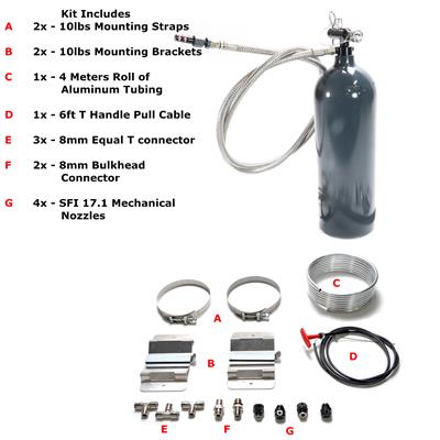 Lifeline Zero 360 SFI 10-lbs Zero FK Mech + Single-Auto Activation System