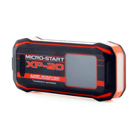 Thumbnail for Black and orange jump starter with 'Micro-Start XP-20' branding on a white background