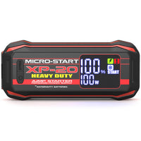 Thumbnail for Antigravity Micro-Start Heavy-duty jump starter with digital display on a white background