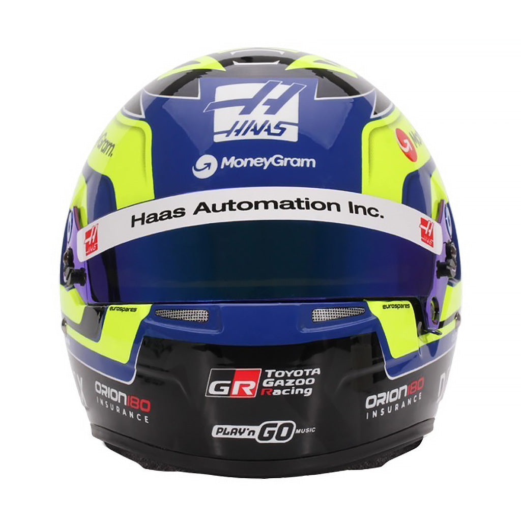 Oliver Bearman 2025 Haas F1 Bell 1:2 Scale Mini Helmet | Bell Racing ...