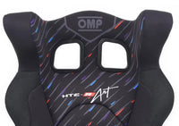Thumbnail for OMP HTE-R ART racing seat upper head restraint and harness openings-image