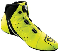 Thumbnail for OMP ONE Evo X R Racing Shoes Yellow / Black Inside  Image