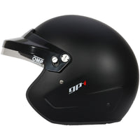 Thumbnail for omp gp1 open face helmet matte black side image