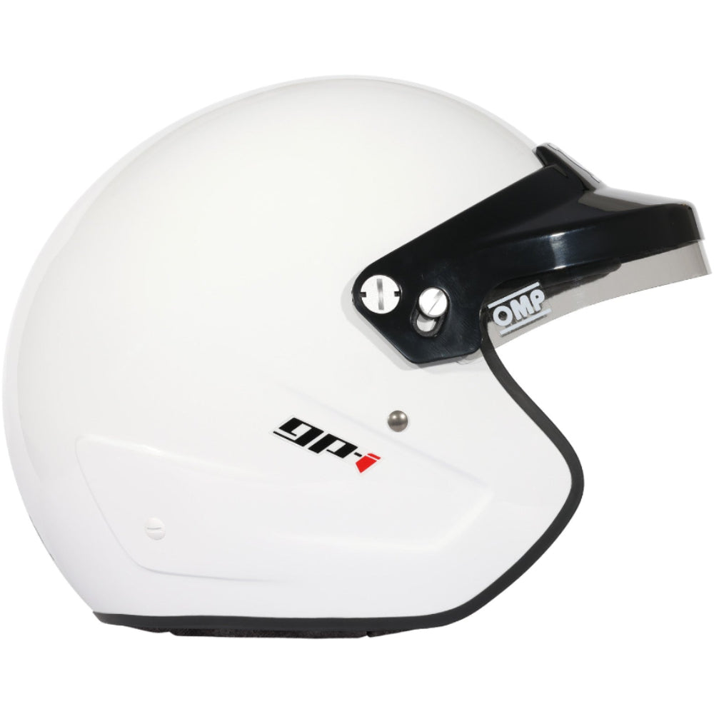 omp gp1 open face helmet white side images