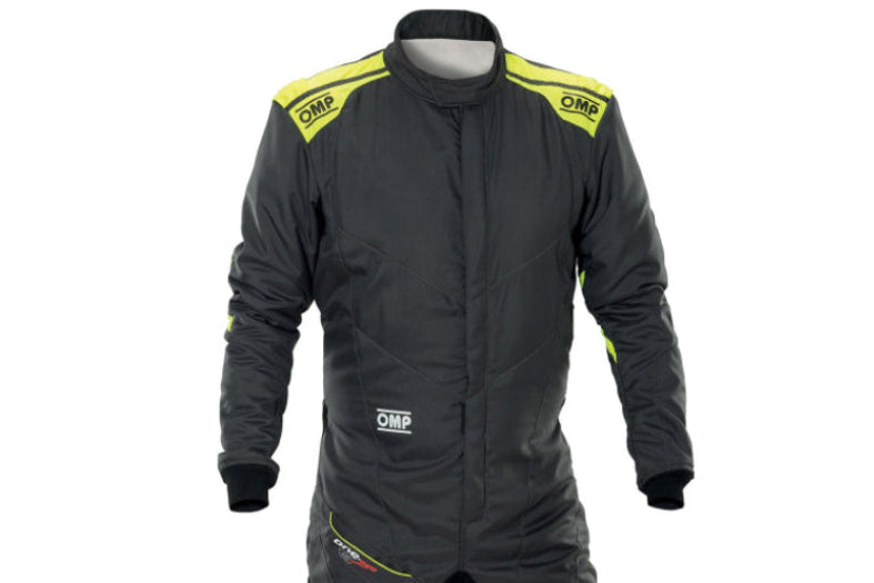 omp one evo air racing suit black fluo yellow image