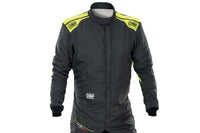 Thumbnail for omp one evo air racing suit black fluo yellow image