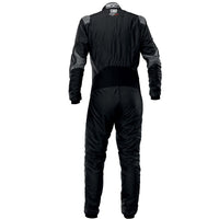 Thumbnail for omp one evo air racing suit black grey rear image