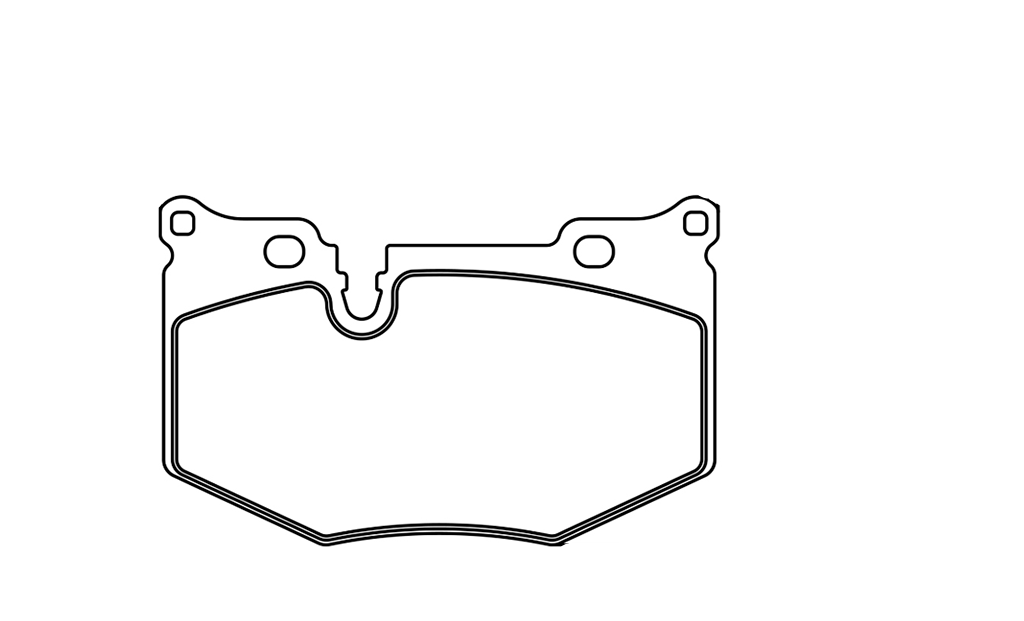 Technical drawing of a Pagid 8279 brake pad with dimensions labeled