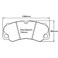 Thumbnail for Pagid Racing Brake Pads No. 4927 - Discovery Parts