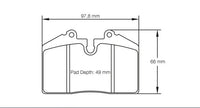 Thumbnail for Pagid Racing Brake Pads No. 1203 - Discovery Parts
