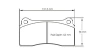Thumbnail for Pagid Racing Brake Pads No. 1287 - Discovery Parts