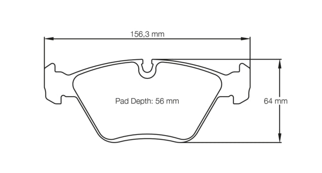 Pagid Racing Brake Pads No. 1295 - Discovery Parts