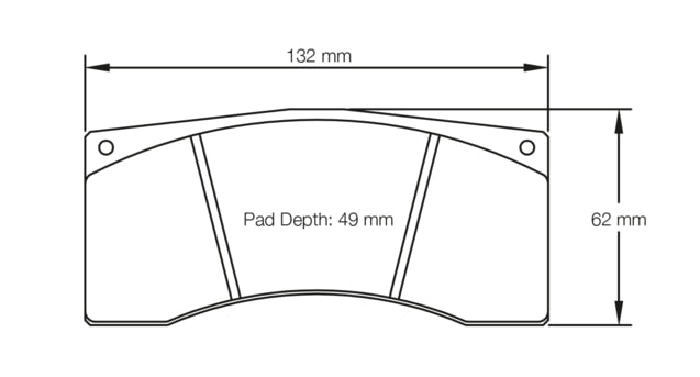 Pagid Racing Brake Pads No. 1674 - Discovery Parts