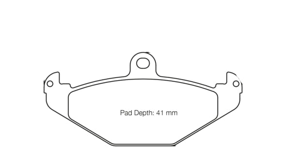Pagid Racing Brake Pads No. 1682 - Discovery Parts
