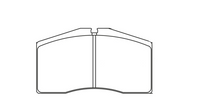 Thumbnail for Pagid Racing Brake Pads No. 1842 - Discovery Parts