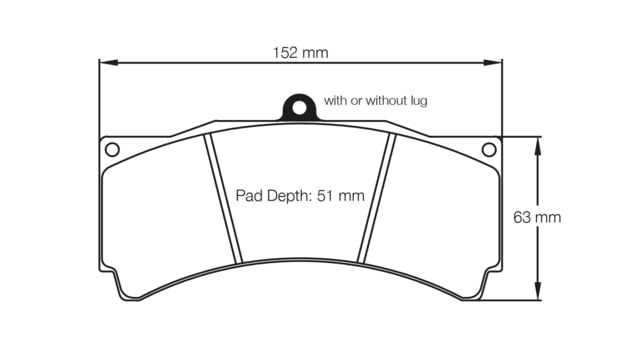 Pagid Racing Brake Pads No. 1903 - Discovery Parts