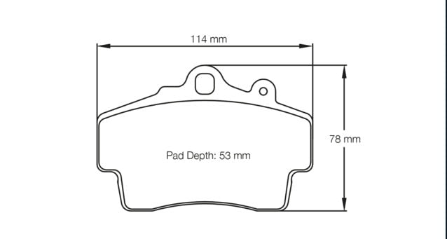 Pagid Racing Brake Pads No. 2407 - Discovery Parts