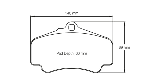Pagid Racing Brake Pads No. 2474 - Discovery Parts