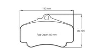 Thumbnail for Pagid Racing Brake Pads No. 2474 - Discovery Parts