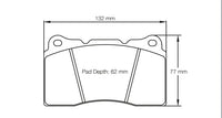 Thumbnail for Pagid Racing Brake Pads No. 2487 - Discovery Parts
