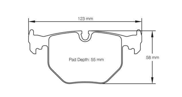 Pagid Racing Brake Pads No. 2685 - Discovery Parts