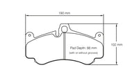 Thumbnail for Pagid Racing Brake Pads No. 2707 - Discovery Parts