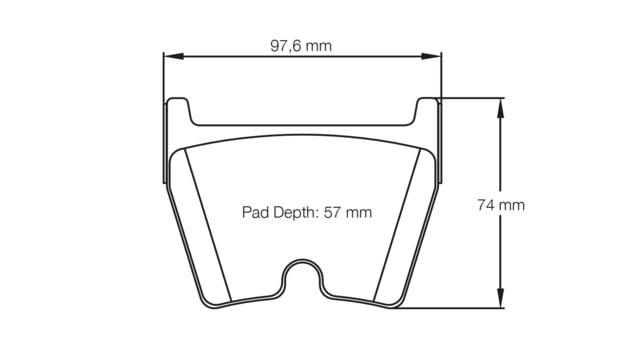 Pagid Racing Brake Pads No. 2931 - Discovery Parts