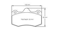 Thumbnail for Pagid Racing Brake Pads No. 4345 - Discovery Parts
