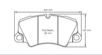 Thumbnail for Pagid Racing Brake Pads No. 4580 - Discovery Parts