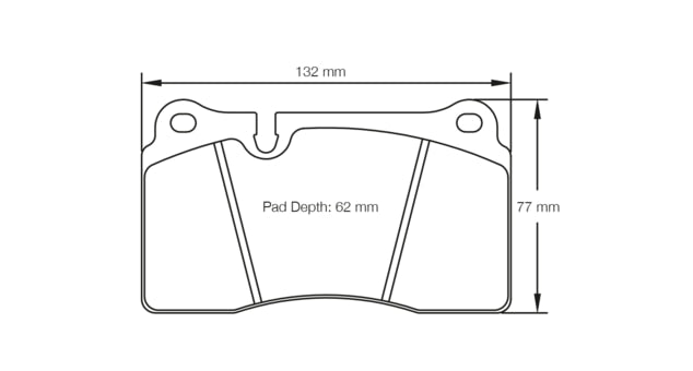 Pagid Racing Brake Pads No. 4906 - Discovery Parts