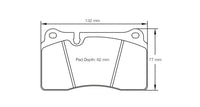 Thumbnail for Pagid Racing Brake Pads No. 4906 - Discovery Parts