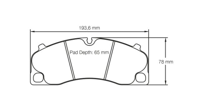 Pagid Racing Brake Pads No. 4908 - Discovery Parts