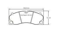 Thumbnail for Pagid Racing Brake Pads No. 4908 - Discovery Parts