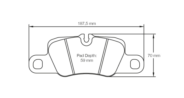 Pagid Racing Brake Pads No. 4909 - Discovery Parts