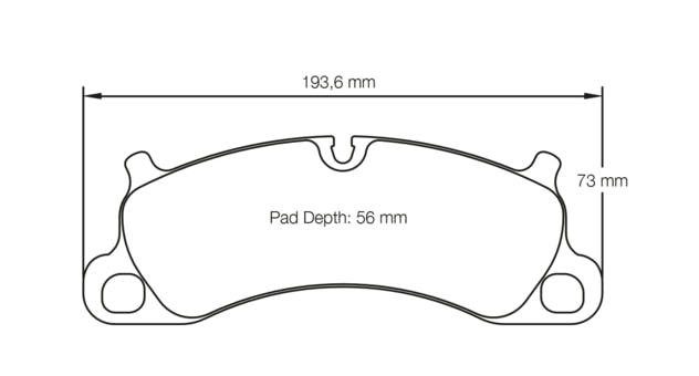 Pagid Racing Brake Pads No. 4922 - Discovery Parts