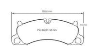 Thumbnail for Pagid Racing Brake Pads No. 4922 - Discovery Parts