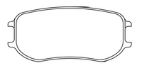 Thumbnail for Pagid Racing Brake Pads No. 4929 - Discovery Parts
