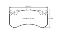 Thumbnail for Pagid Racing Brake Pads No. 4937 - Discovery Parts